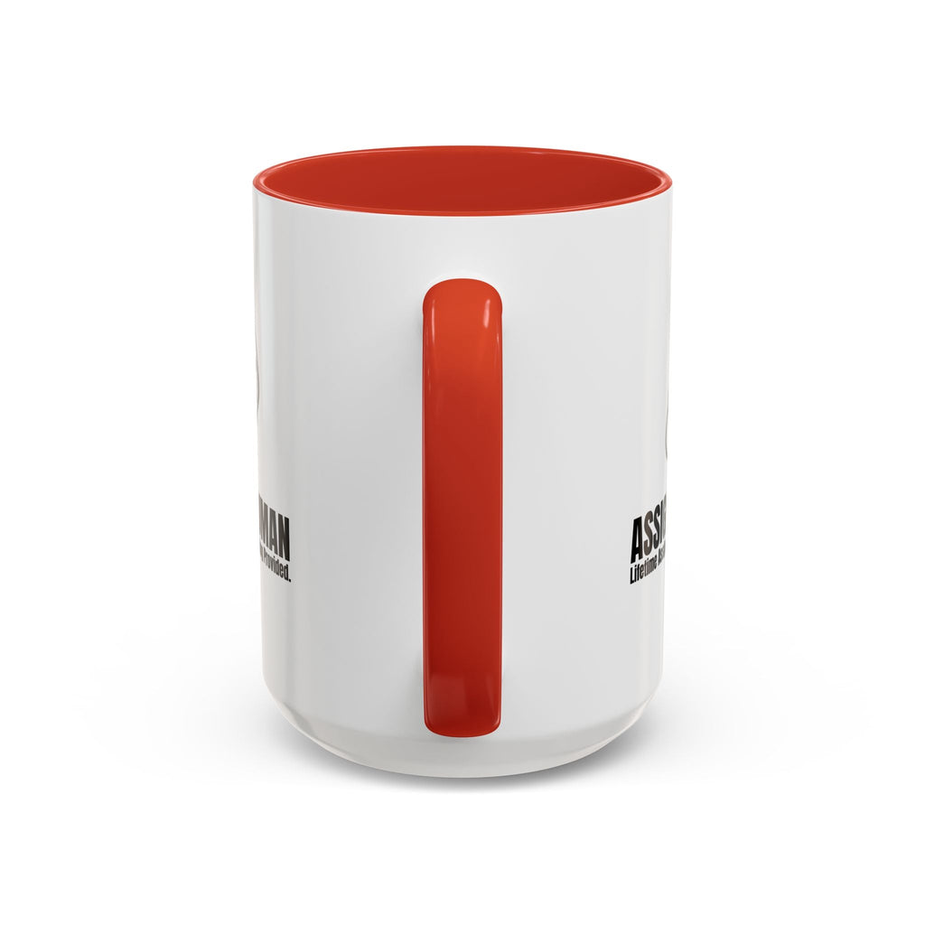 Assigned Human Mug – Lifetime Assignment Cat Coffee Cup