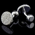 Men's Full Rhinestone Cufflinks