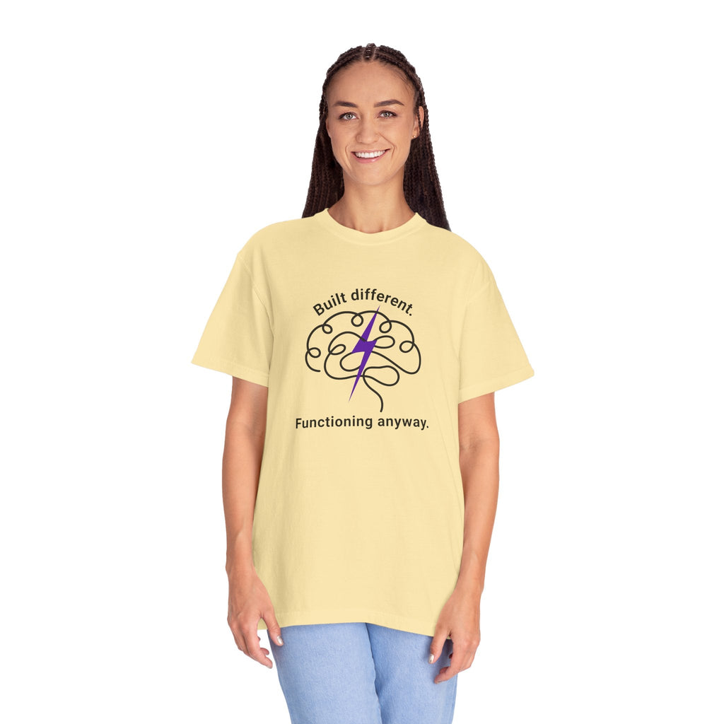 Built Different Premium Unisex Cotton T-Shirt | Soft, Lightweight Everyday Tee