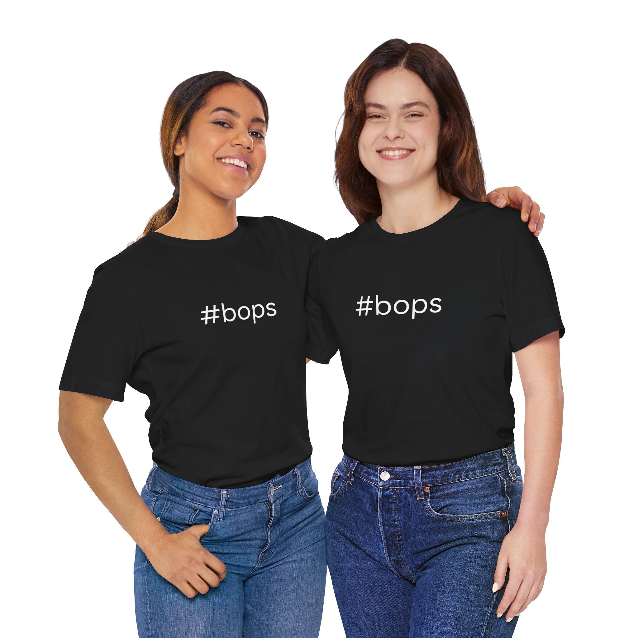 #bops Unisex High End Cotton Short Sleeve Tee