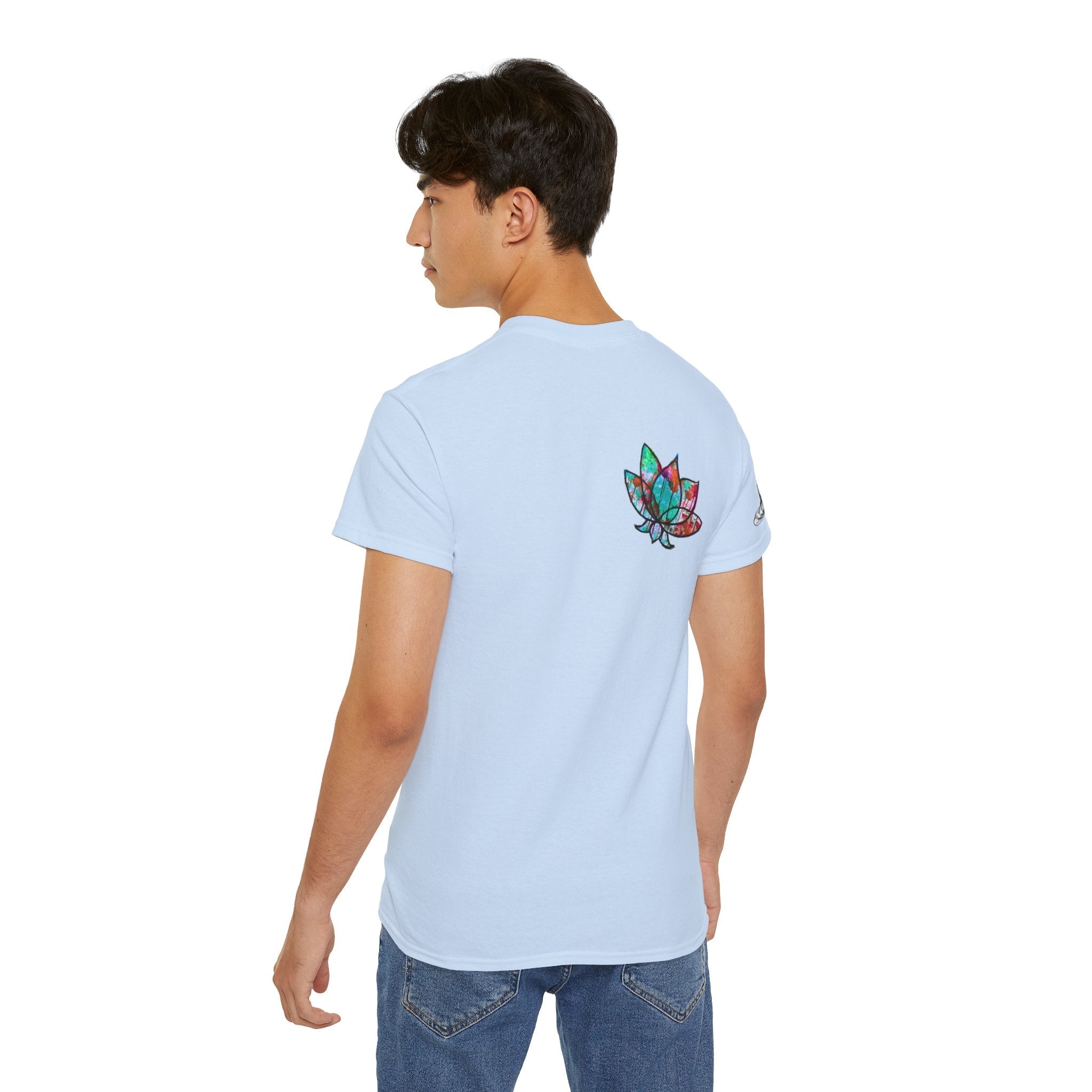 Fine Art Buddha Oil Paint Print Unisex Ultra Cotton Tee