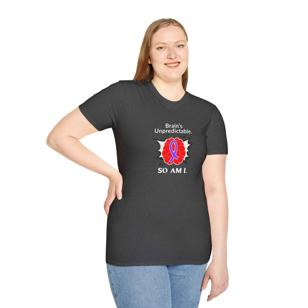 Brain’s Unpredictable. So Am I. – Epilepsy Awareness Tee