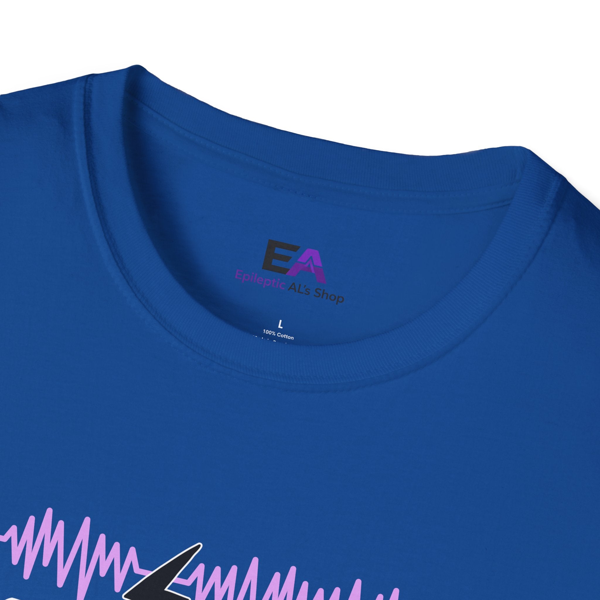 Signal Interference Tee — Quiet Static, Visible Spark