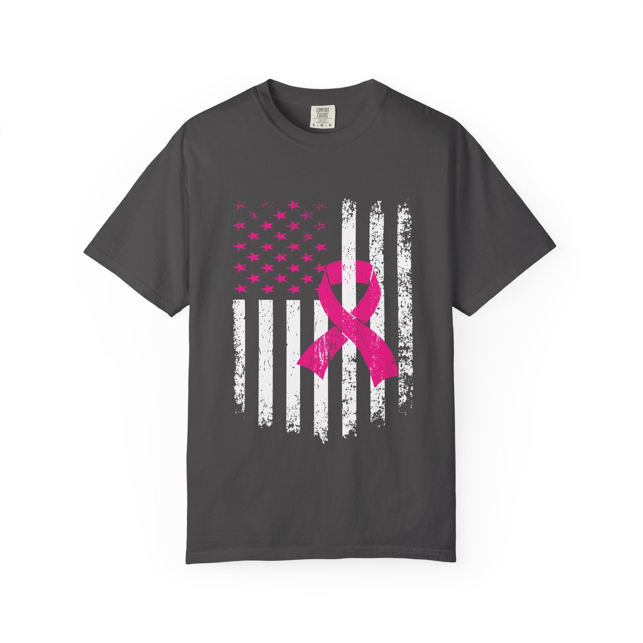 Unisex Breast Cancer Awareness Flag Tee
