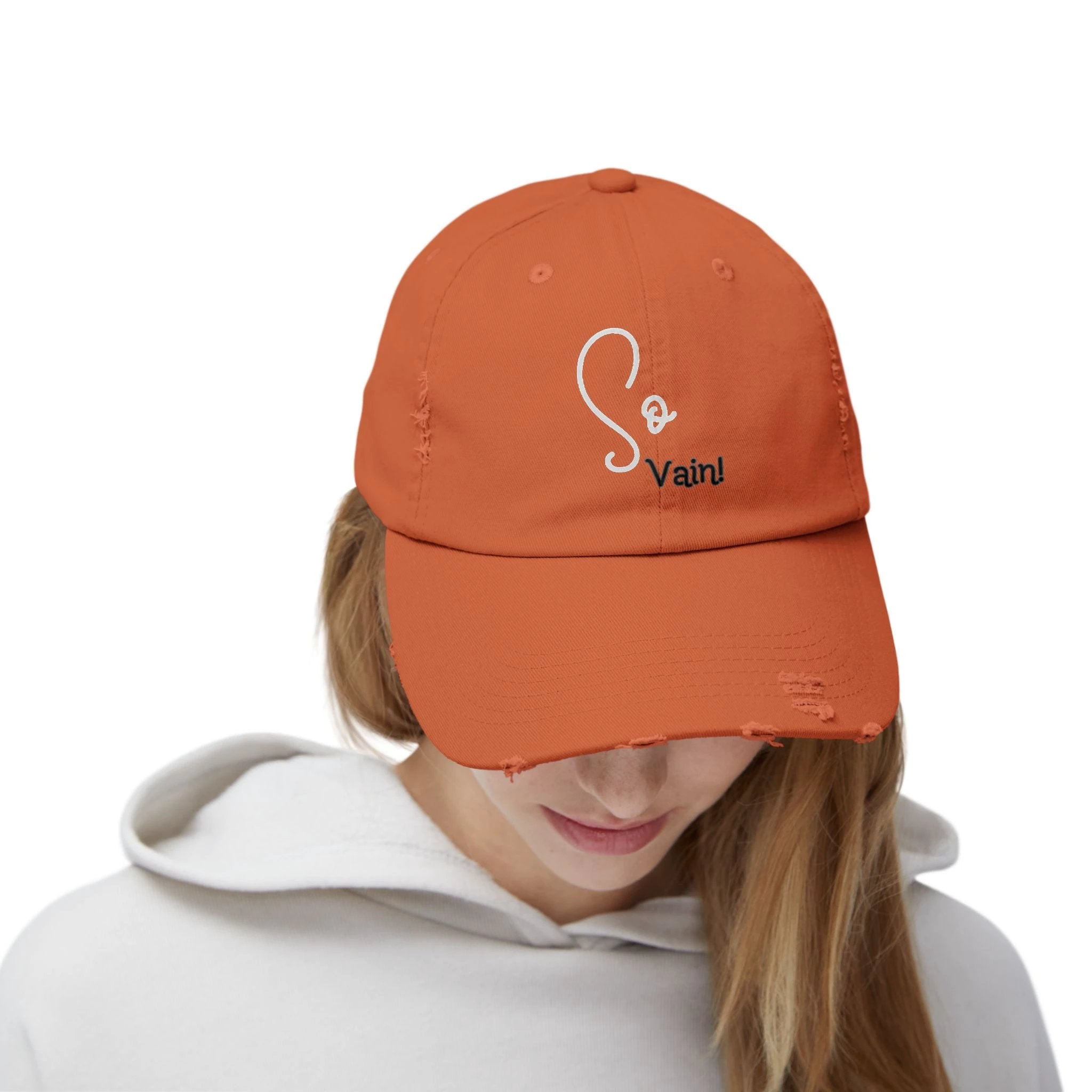 So vain Unisex Distressed Cap