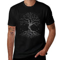 Tree Life Yggdrasil Viking Mythology  Slim-fit Cut T-Shirt