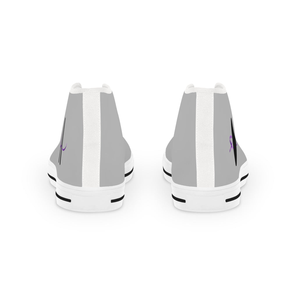 Pause & Play Men's High-Top Sneakers | Epilepsy Awareness Edition