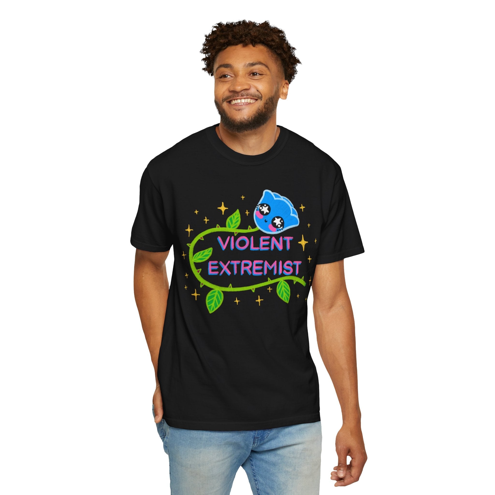 Trans Blue Rose Tee