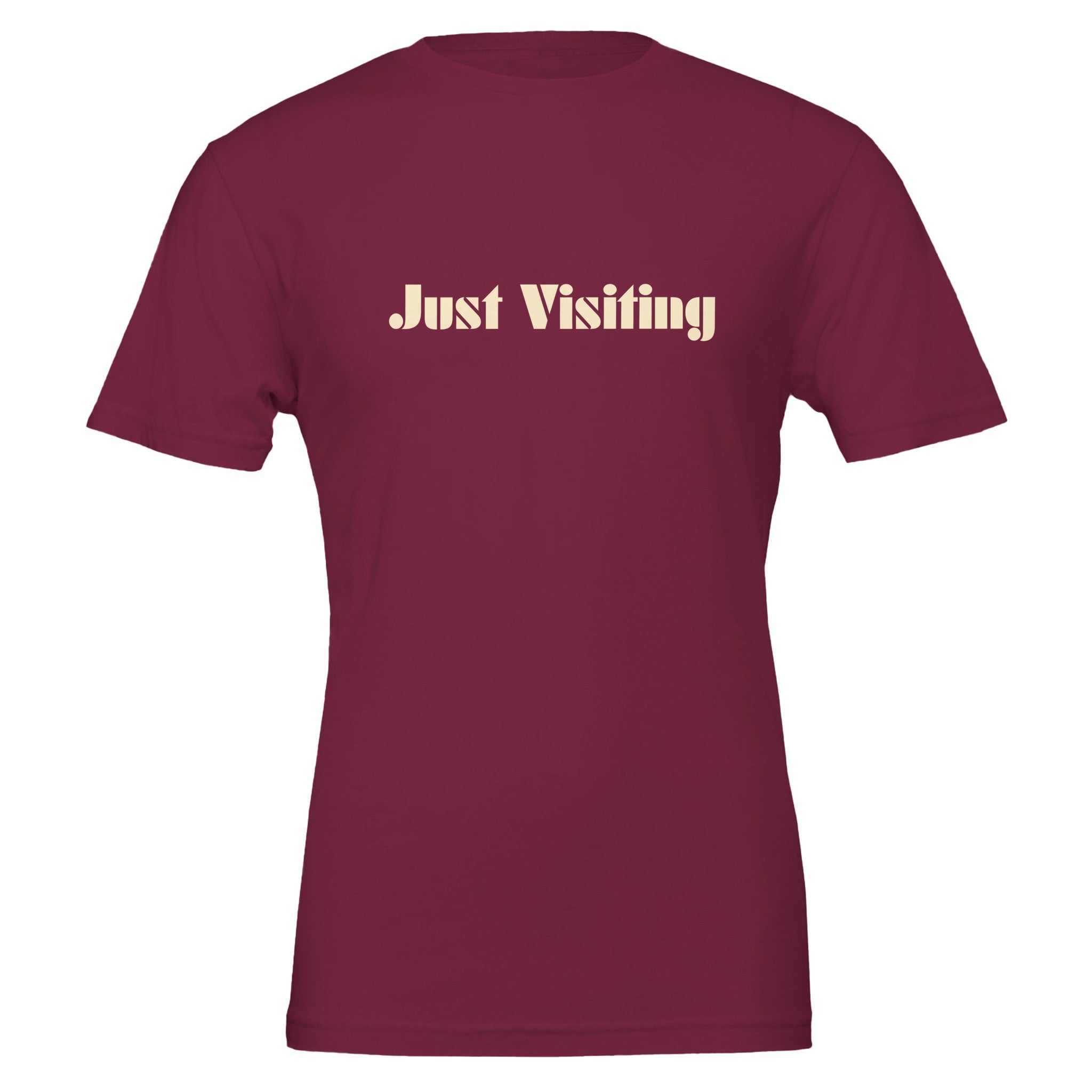 Just Visiting Because None Of Us Live Here Forever T-Shirt