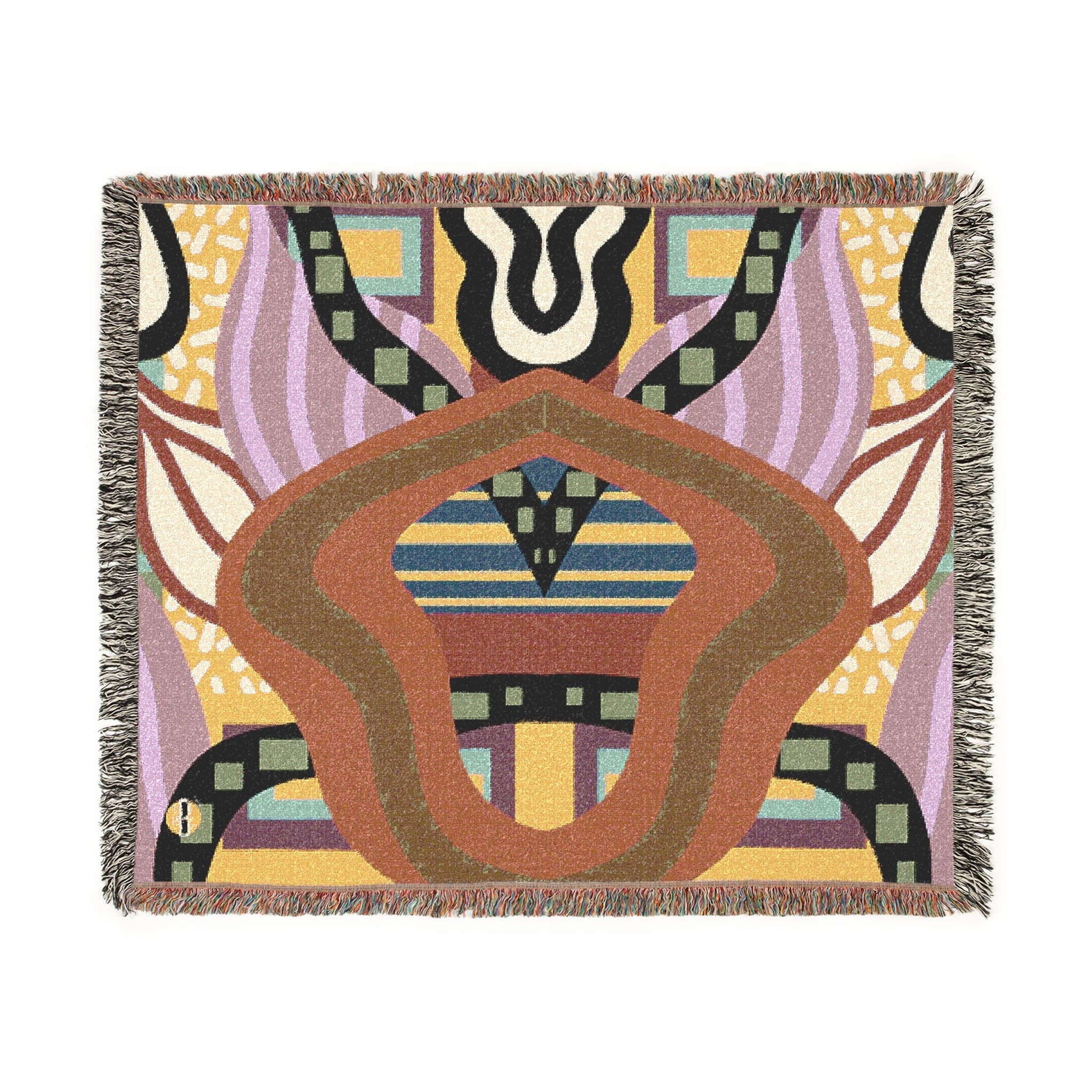 Abeille Creations- Lenani Design Woven Blanket
