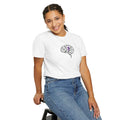 Abstract Brain Line Art T-Shirt – Epilepsy Awareness Edition