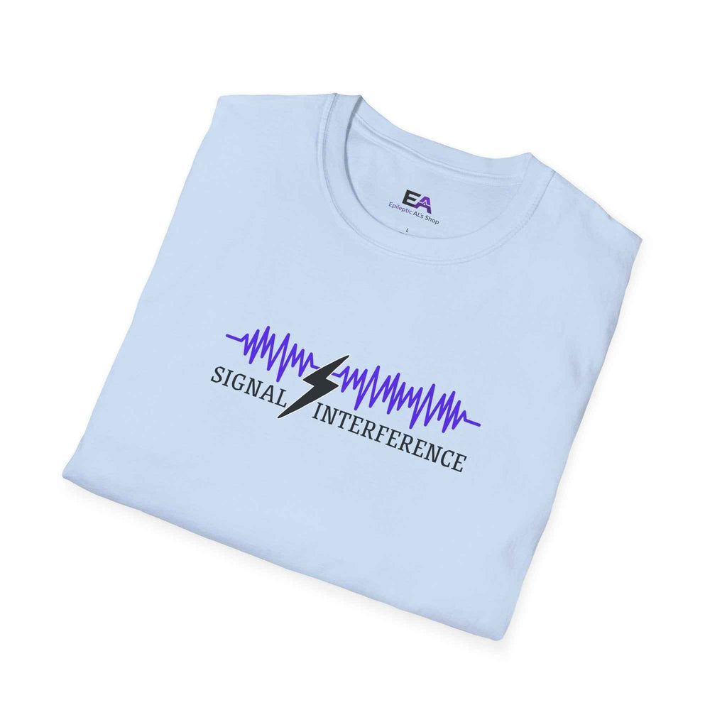 Signal Interference Tee — Quiet Static, Visible Spark