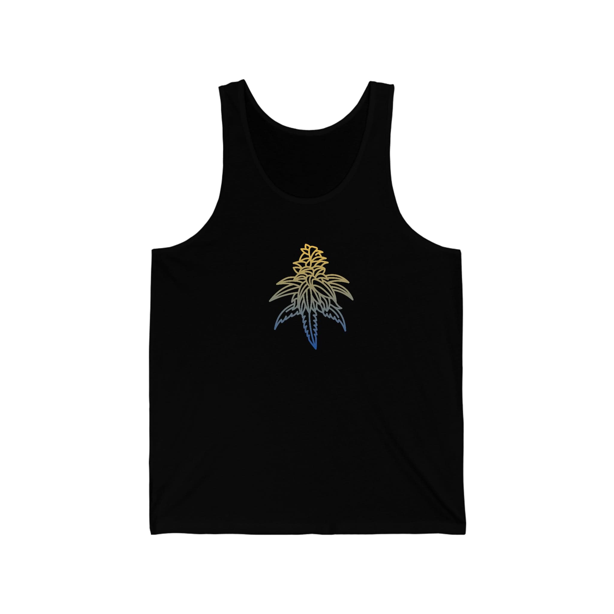 Golden Goat Cannabis Jersey Tank