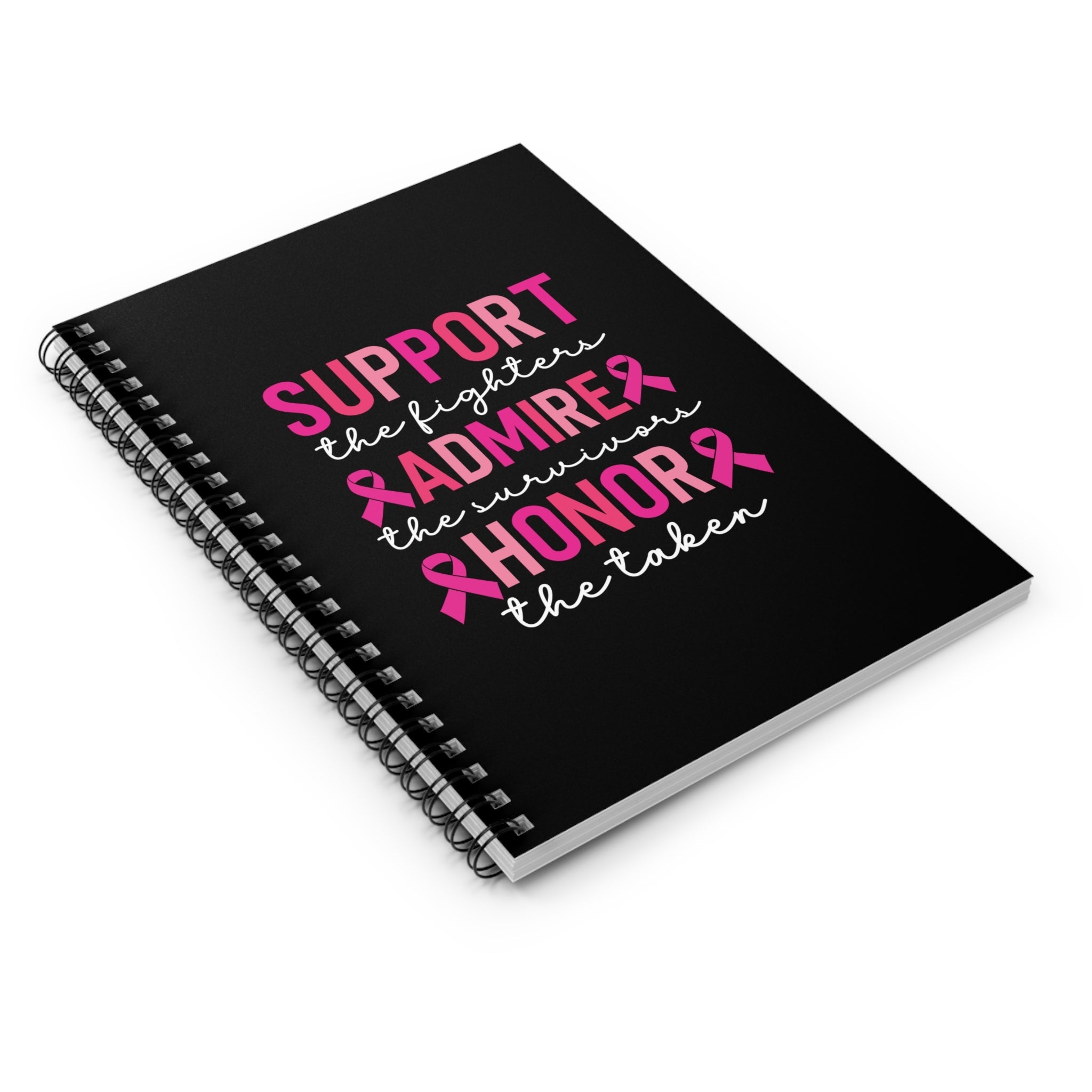 Inspirational Spiral Notebook - Breast Cancer Awareness, Gift for Survivors, Supportive Journal, Empowerment Notebook, Perfect for [...]