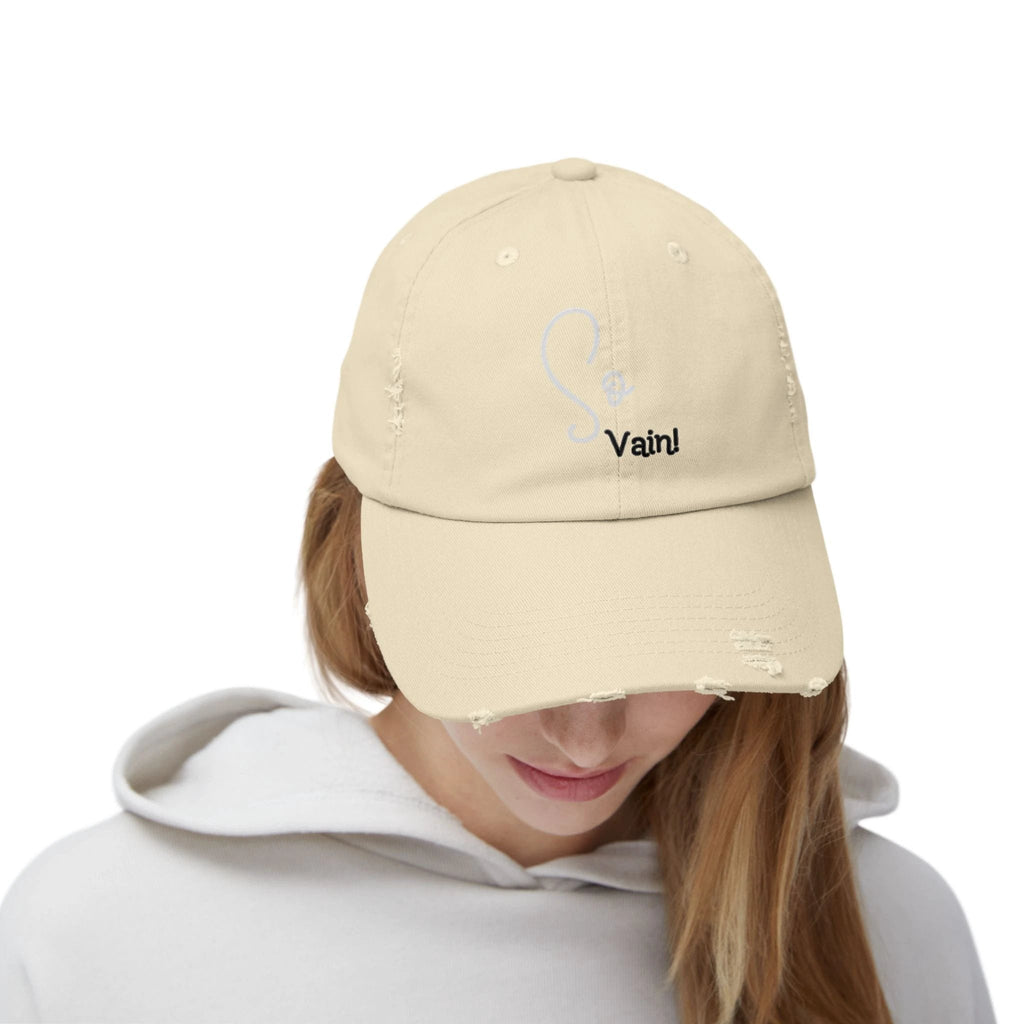 So vain Unisex Distressed Cap