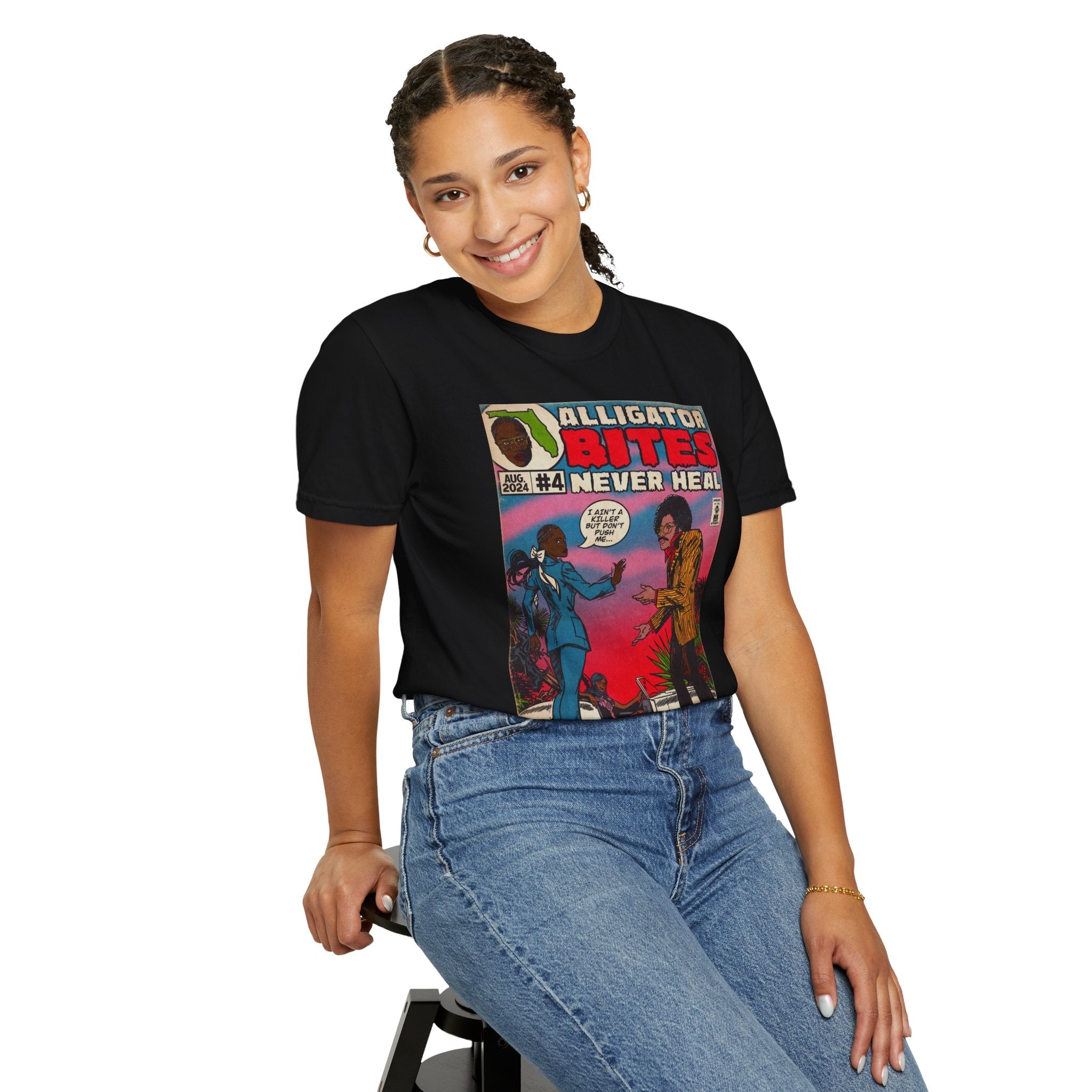 Denial is a River - Unisex Comfort Colors T-shirt