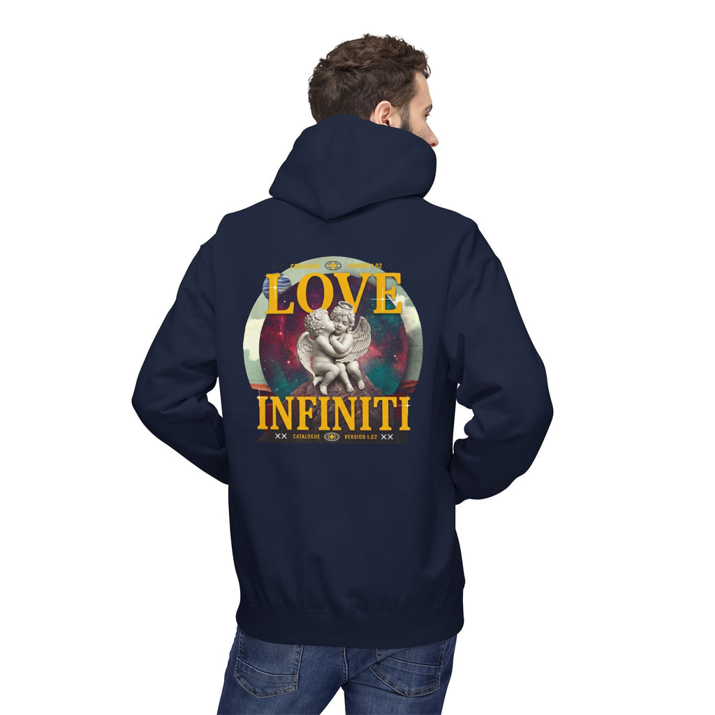 Celestial Love, Infiniti Unisex Couples Hoodie