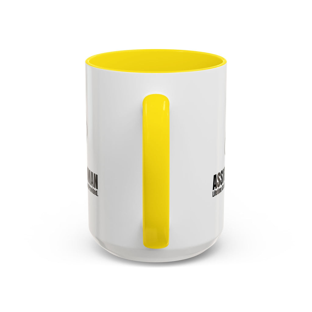 Assigned Human Mug – Lifetime Assignment Cat Coffee Cup
