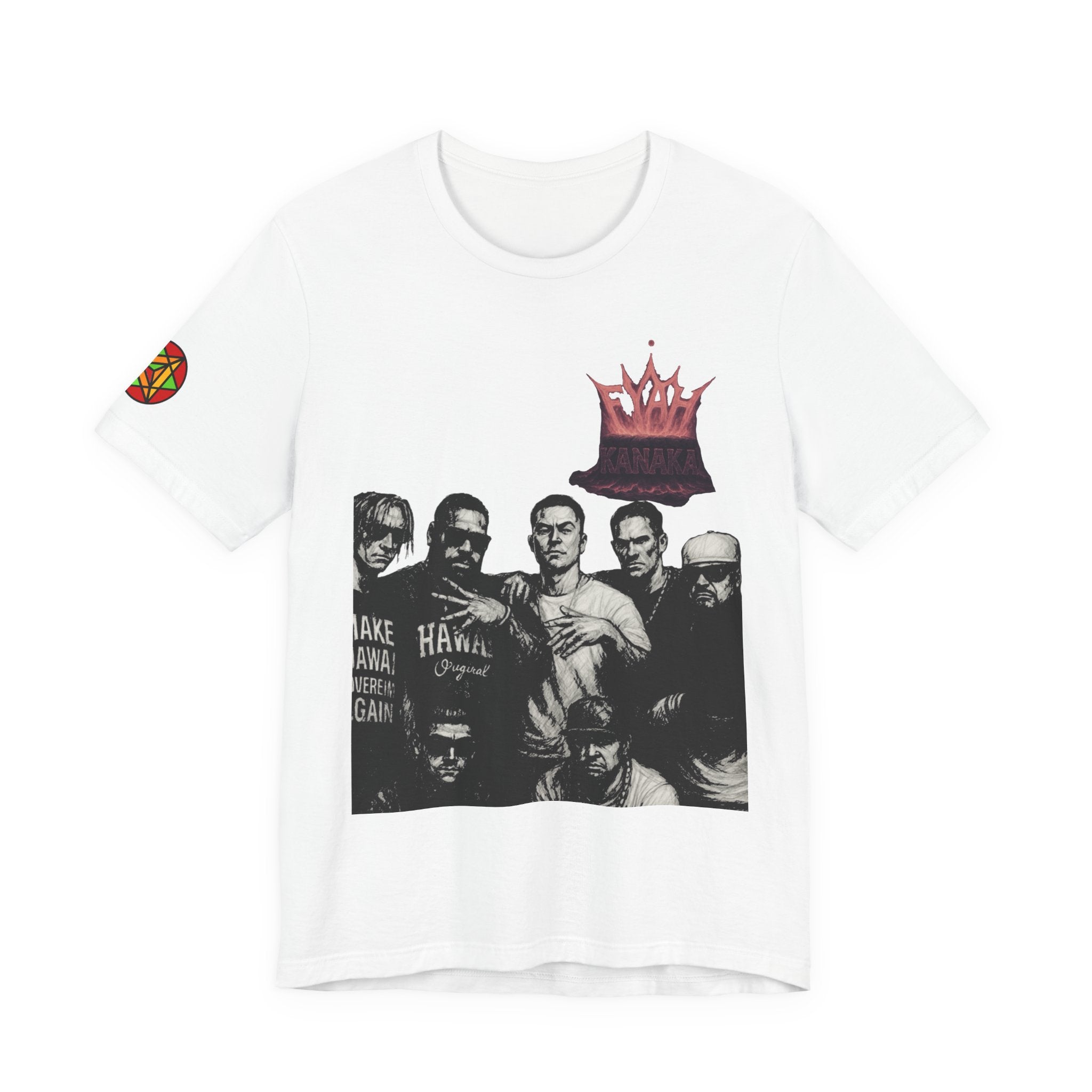 Kanaka Fyah 'vintage' Tee — Limited Edition Hawaiian Band Shirt