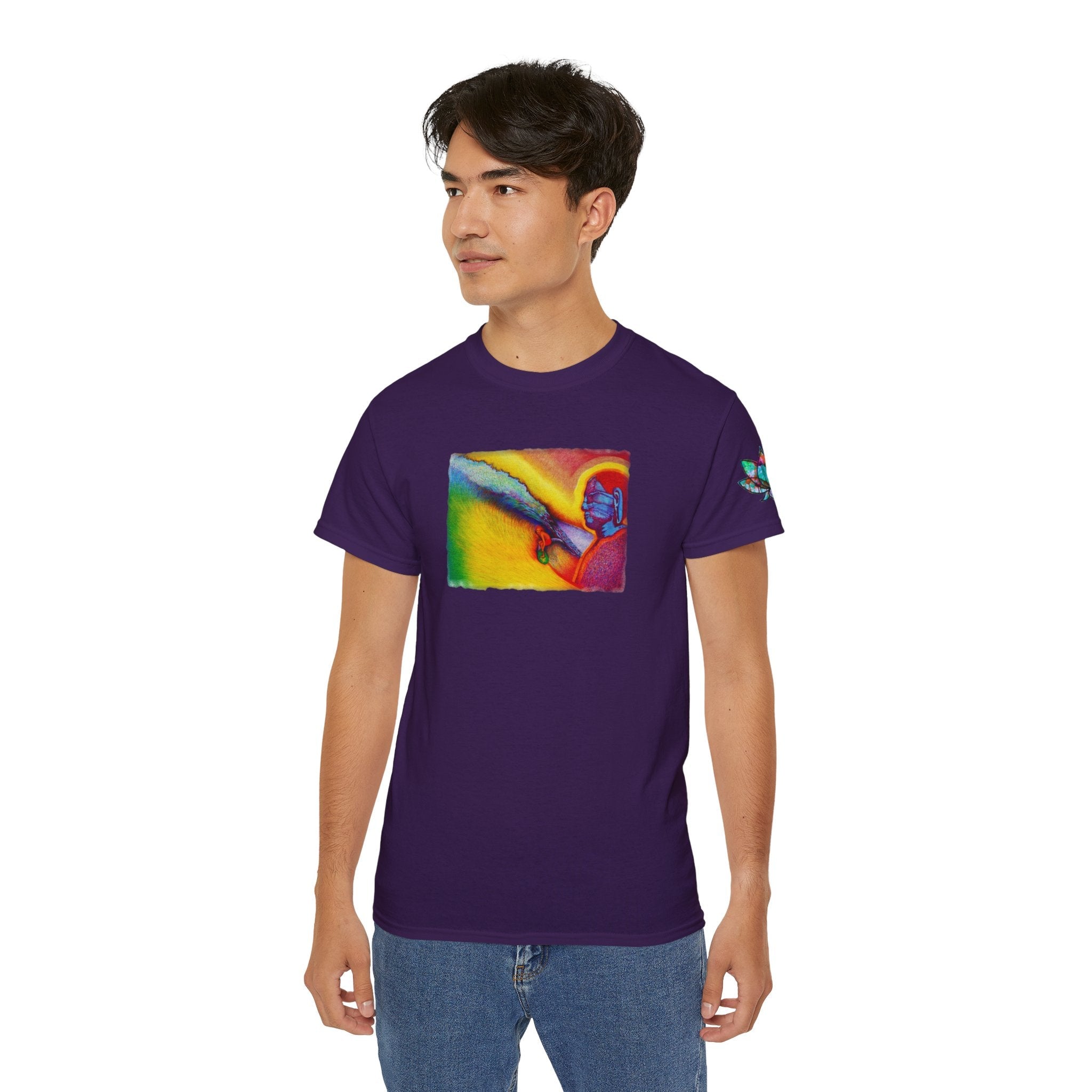 Surf is My Buddha Tablet Print Unisex Ultra Cotton Tee