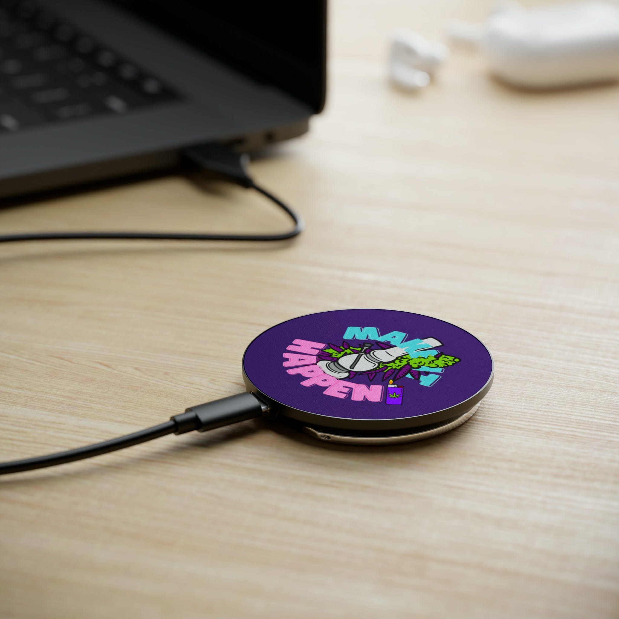 Make It Happen Cannabis Magnetic Induction Charger