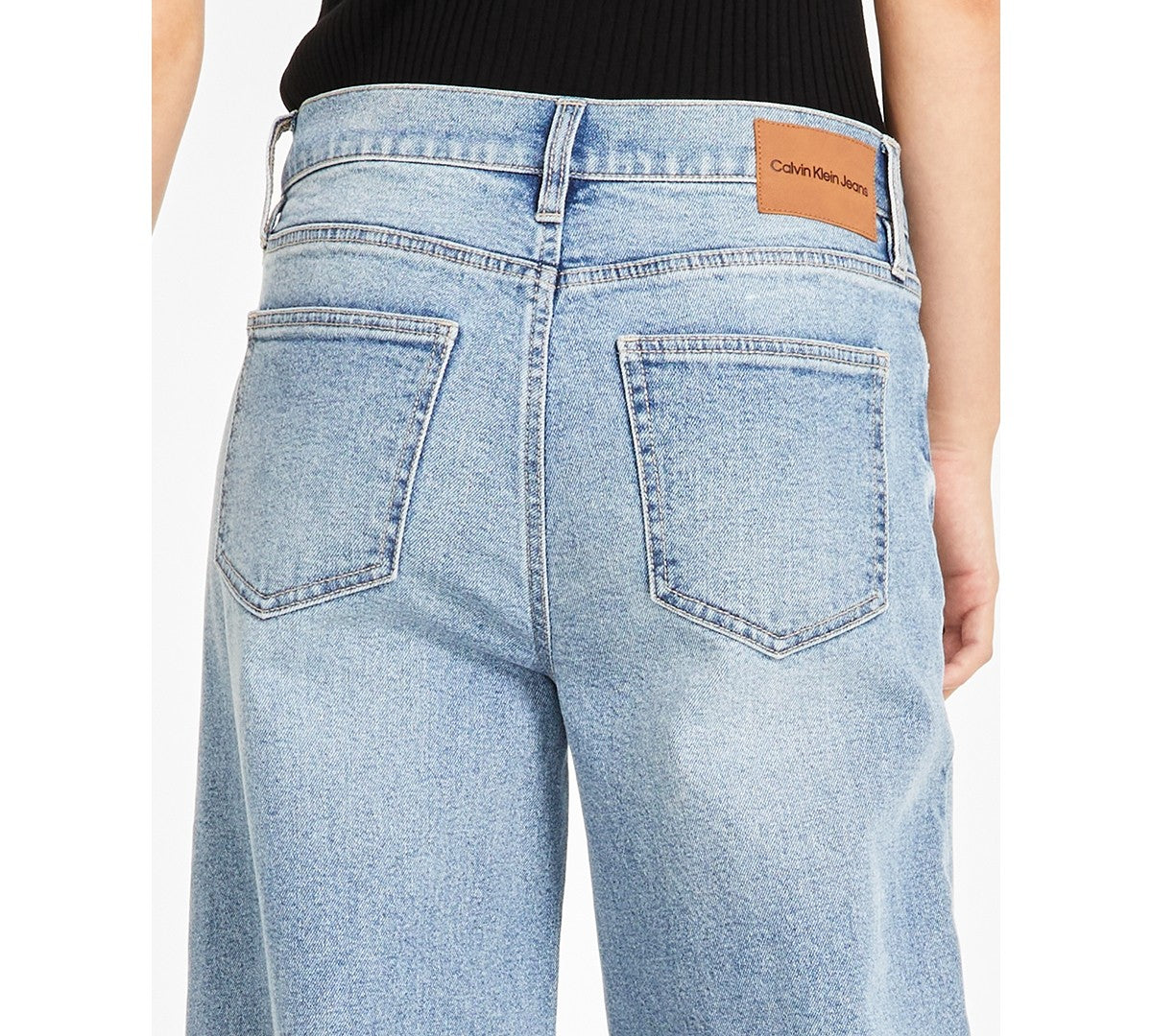 Calvin Klein Jeans Women's Wide-Leg Jeans