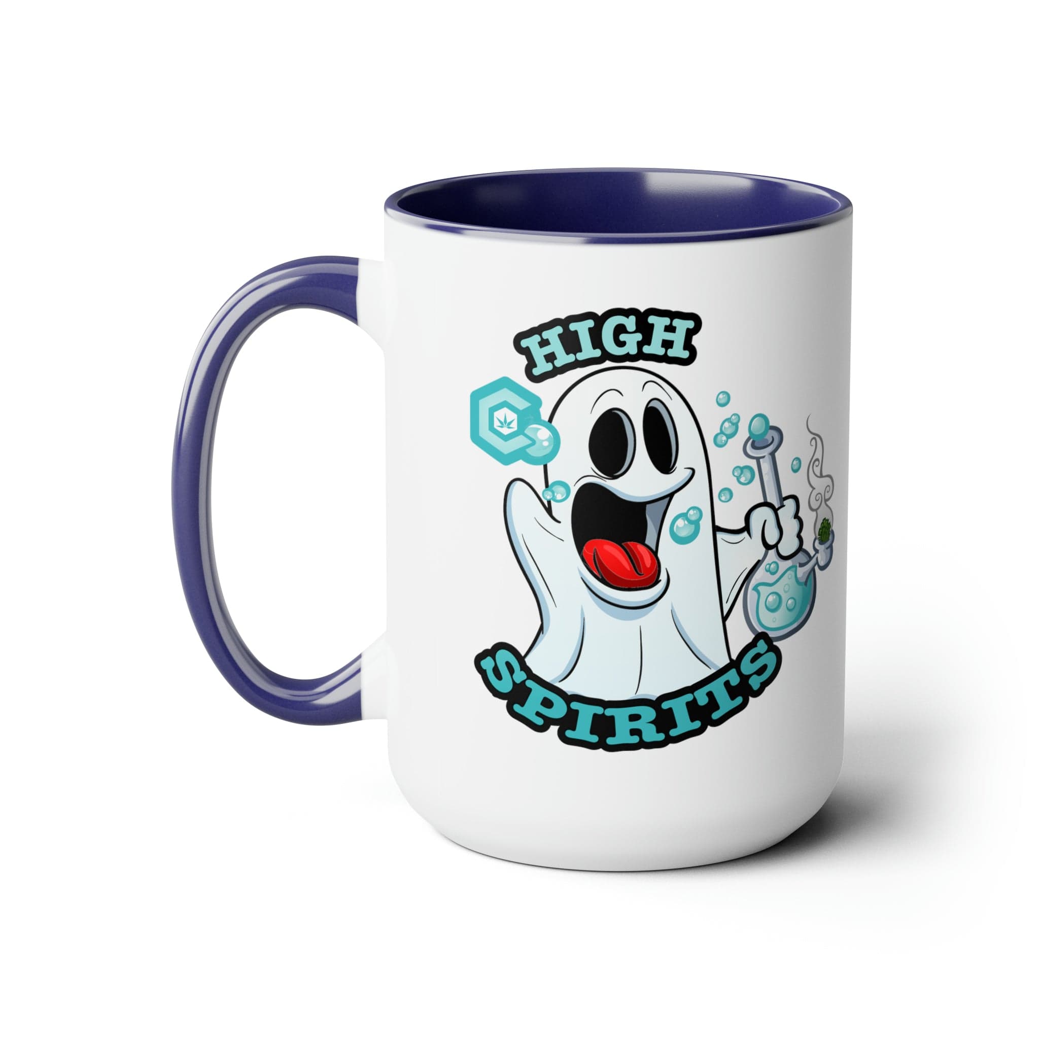 High Spirits Ghost with Bong 15oz Coffee Mug