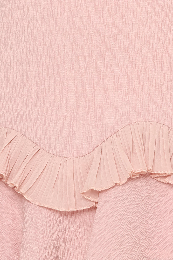 Scorpio Season Mini Dress – Blush