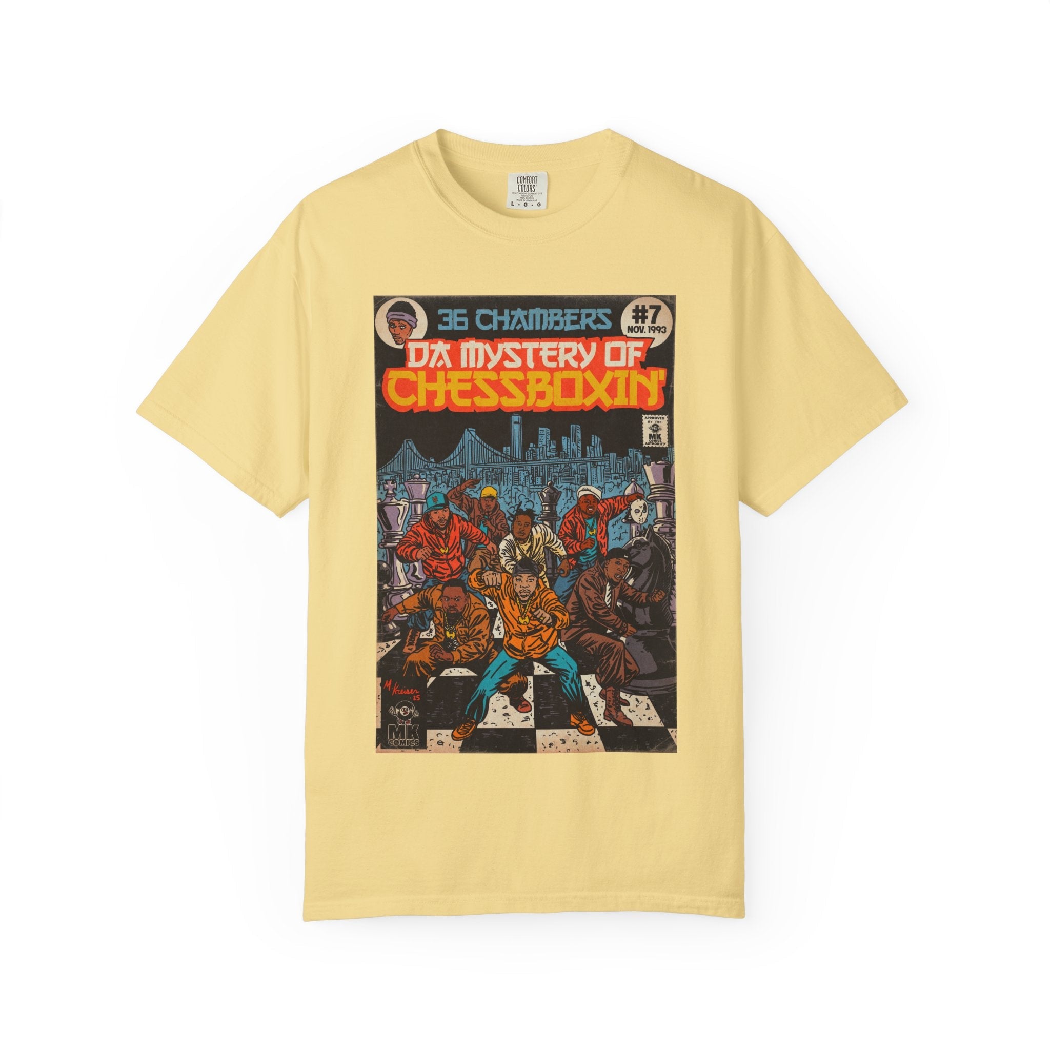 Da Mystery of Chessboxin - Unisex Comfort Colors T-shirt | Hip Hop Graphic Cotton Oversized Streetwear Tee
