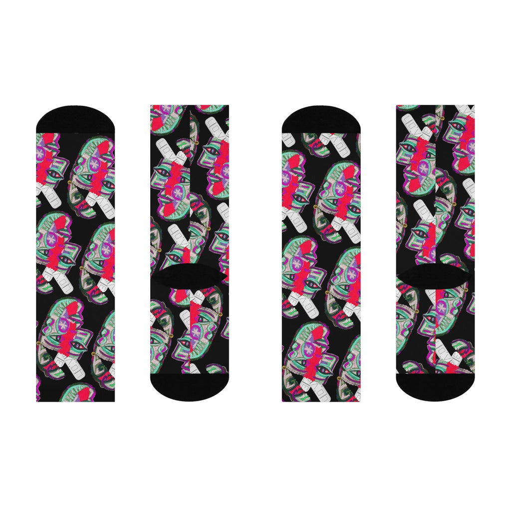LOVE PILL Cushioned Crew Socks Nubian Night