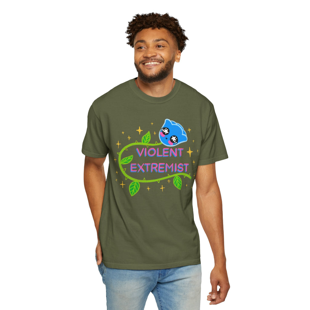 Trans Blue Rose Tee