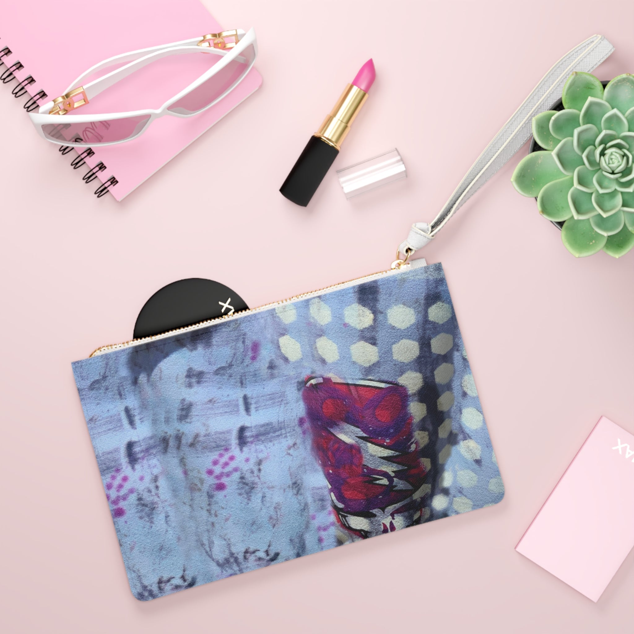 Captain Trippy Clutch Bag