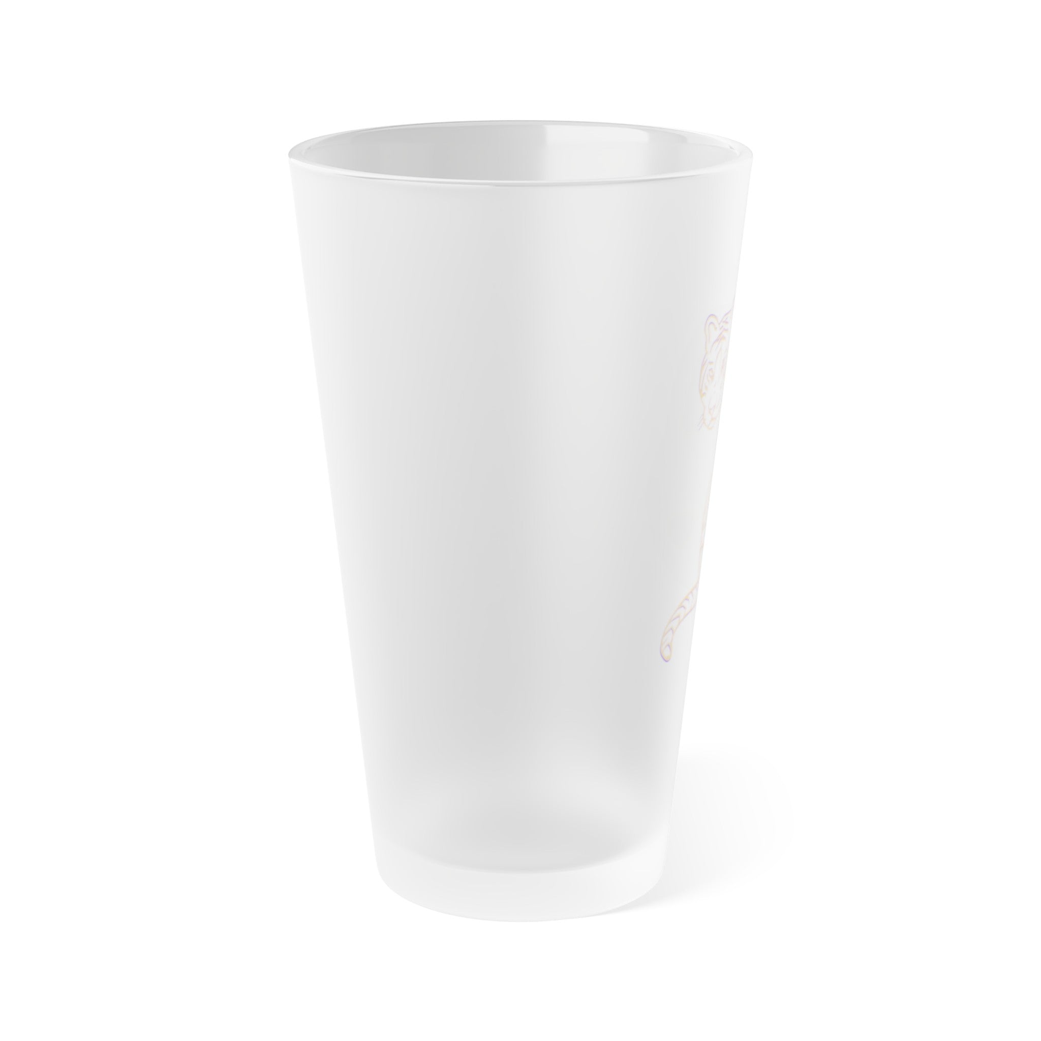 Geaux Frosted Glass