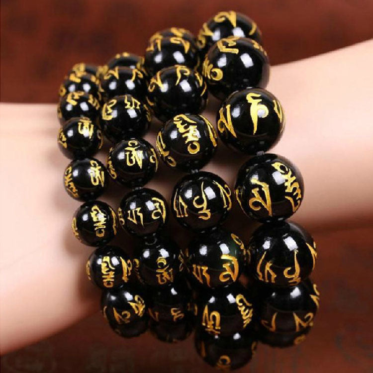 Proverbs Buddha Beads Crafts Lucky Cold Bracelets