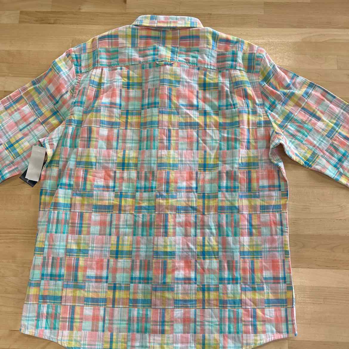 Club Room Mens Colorful Button up Shirt