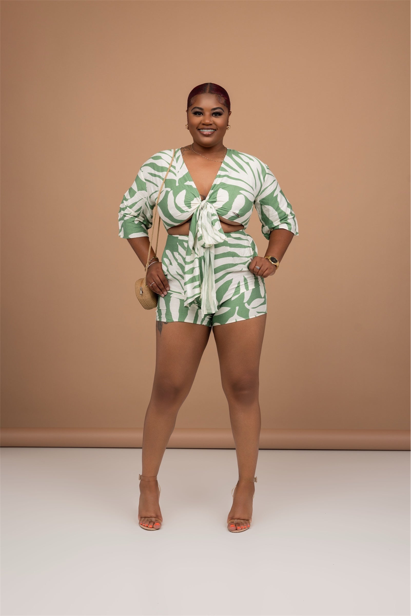 Tropical Tides Romper