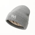 WM Logo Satin-Lined Beanie