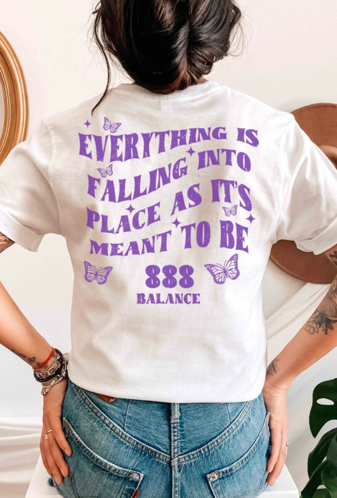 888 Balance graphic tee