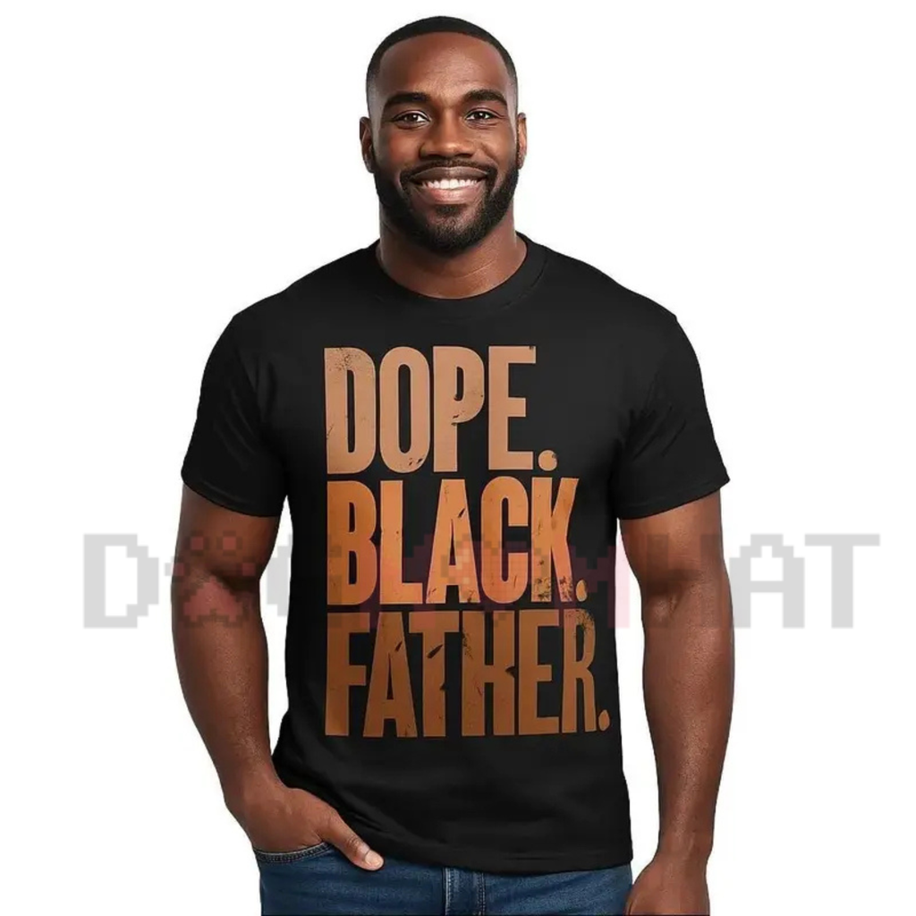 Father's Day Gift For Dad - Men's Premium Cotton Round Neck Graphic Tee
