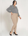 Curvy Mid-Rise Hyperstretch Skinny - Tea Leaf