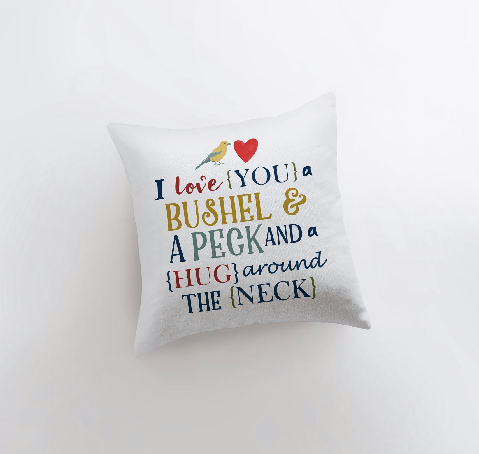 Bushel & Peck Pillow