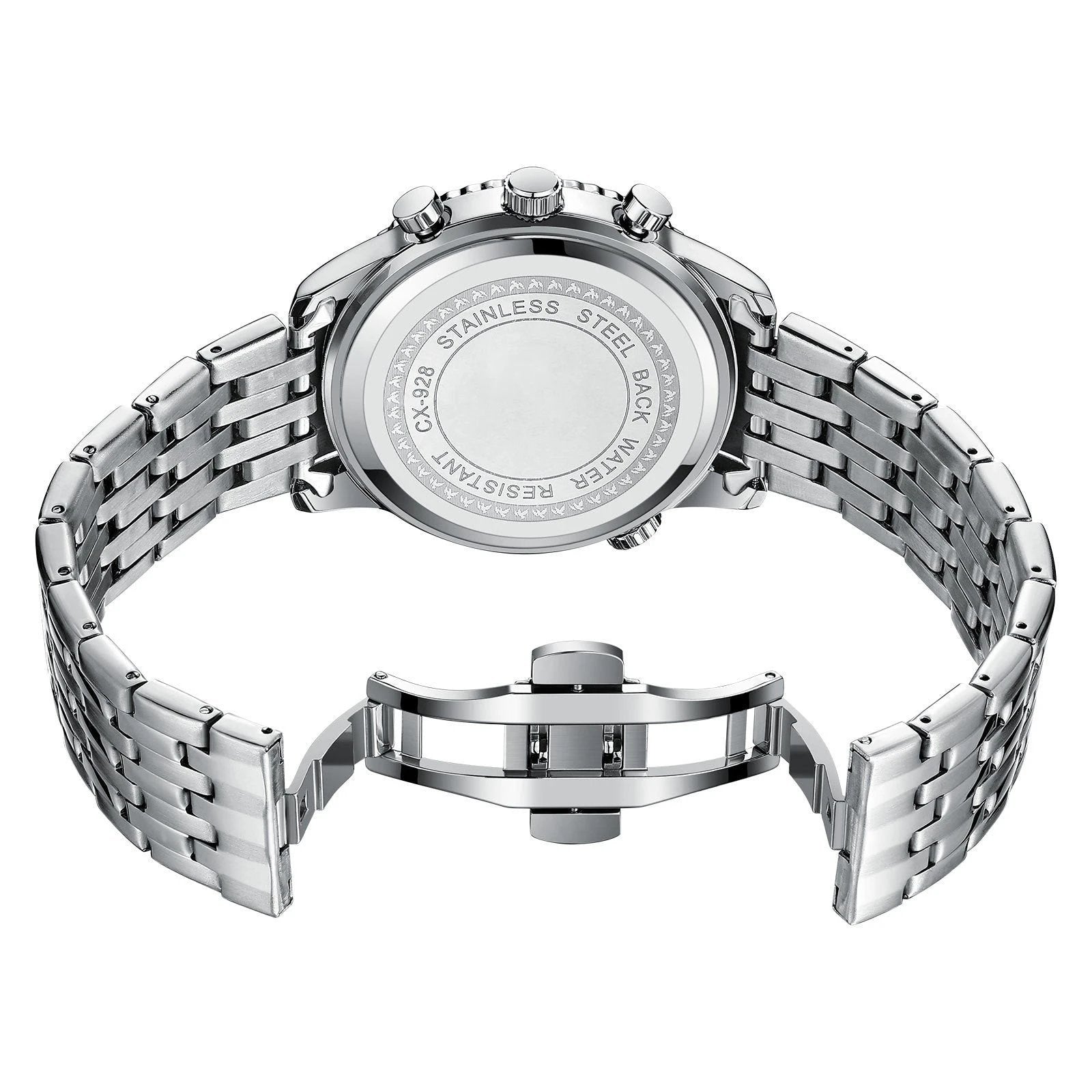 Men's Table Quartz Luminous Waterproof Watch