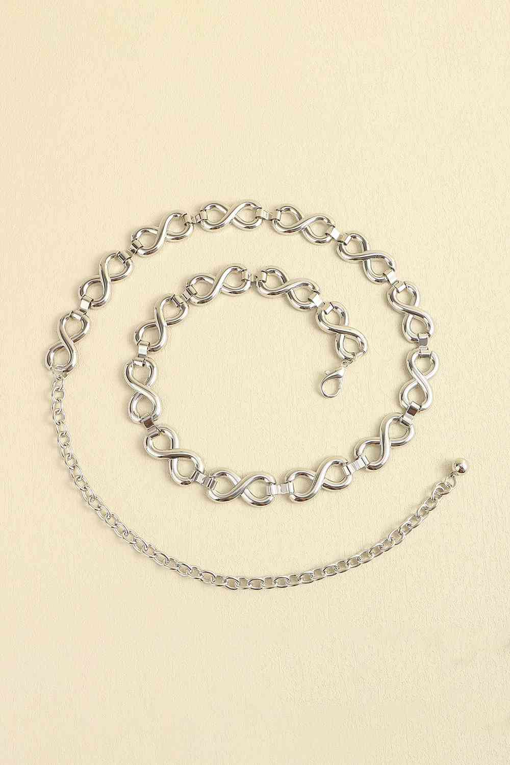 Alloy Elegance Lobster Clasp Belt – Stylish and Durable Design See size chart under “more details”