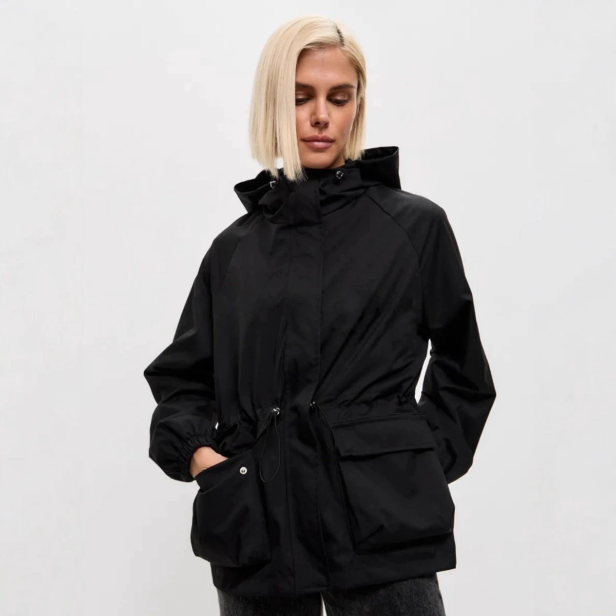 Casual Fashion Women's Shell Jacket Long Sleeve
