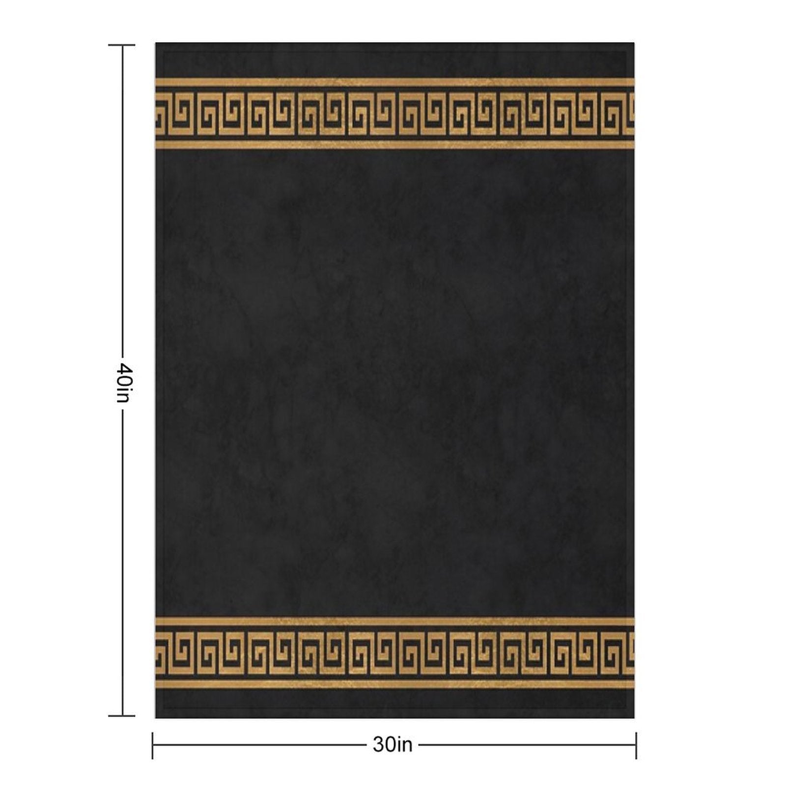 Great Greek Pattern Sustainable Throw Blanket