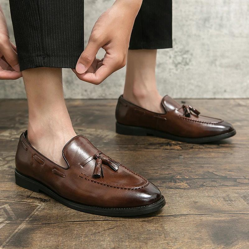 Men's Casual Tassel Slip-on Shoes