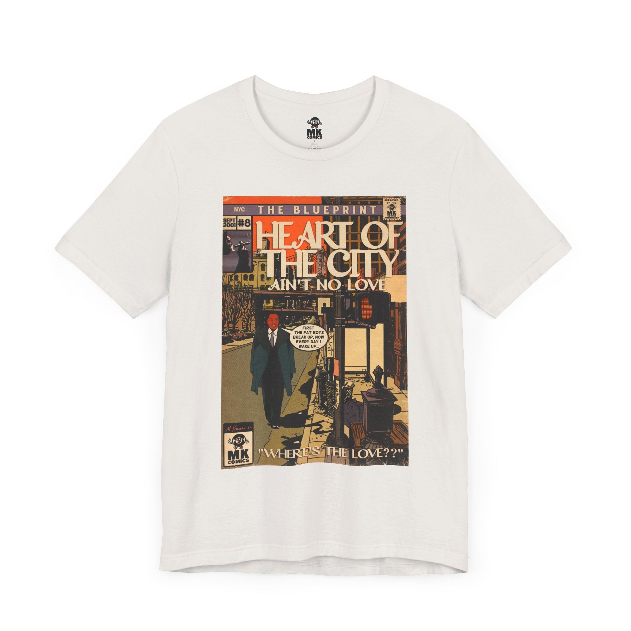 Heart of the City - Unisex Jersey Short Sleeve Tee