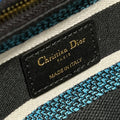 CD Flower Black Lady Dior Bag Canvas 336670