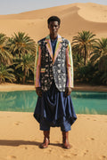 Shibori Sashimi Cotton Blazer