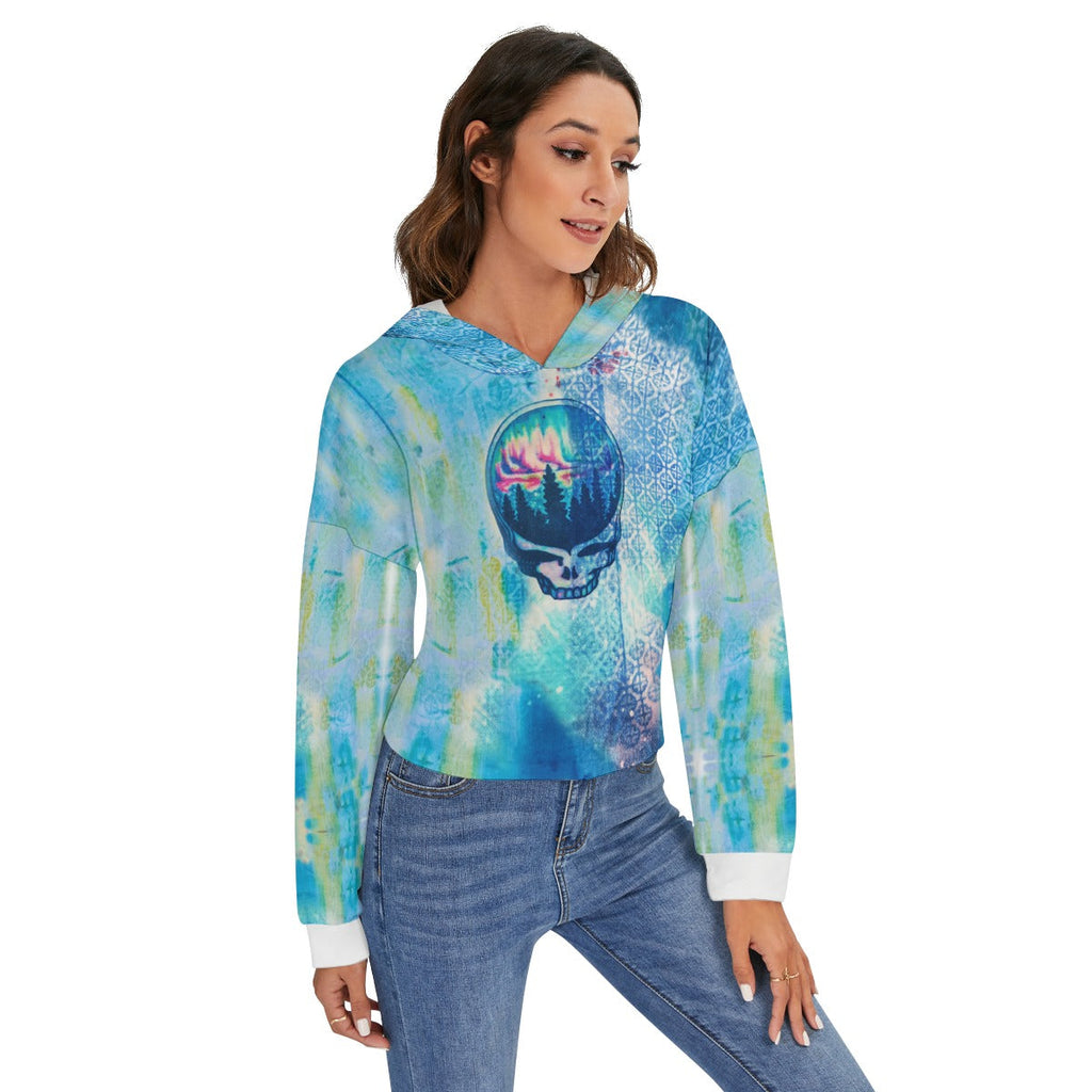 Face Off Women's Backless Hoodie